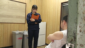 はたらく女子のベロチュー着衣SEX、フィニッシュは制服にぶっかけ! サンプル画像